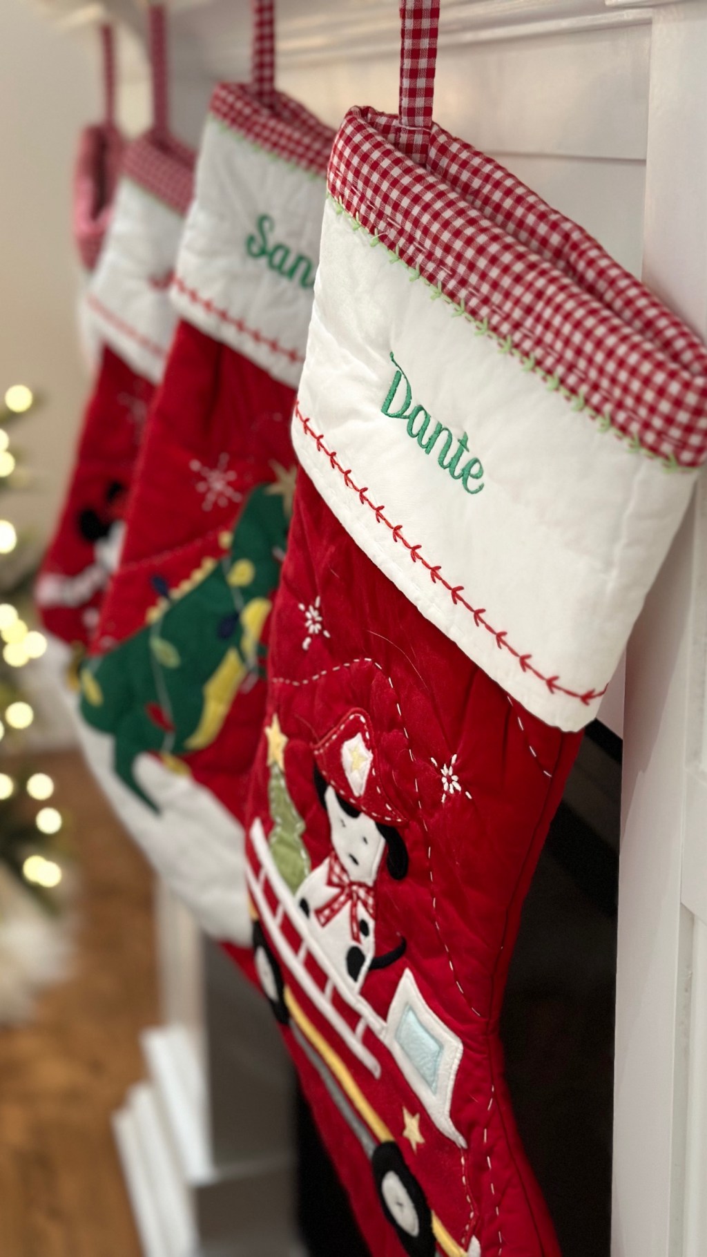 Heirloom Quilted Christmas Stocking&nbsp;Collection