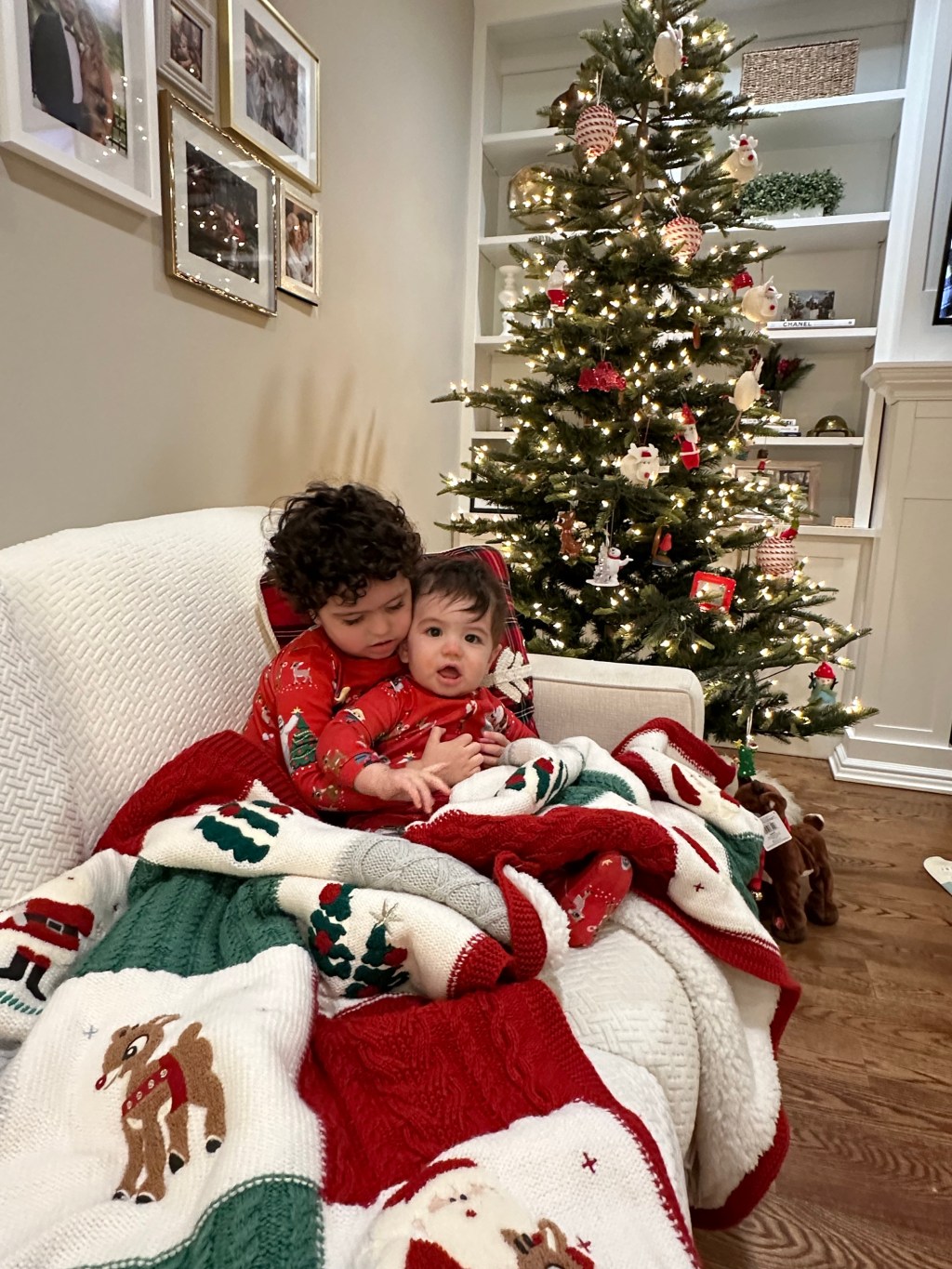 Rudolph Throw Blanket and&nbsp;Pajamas