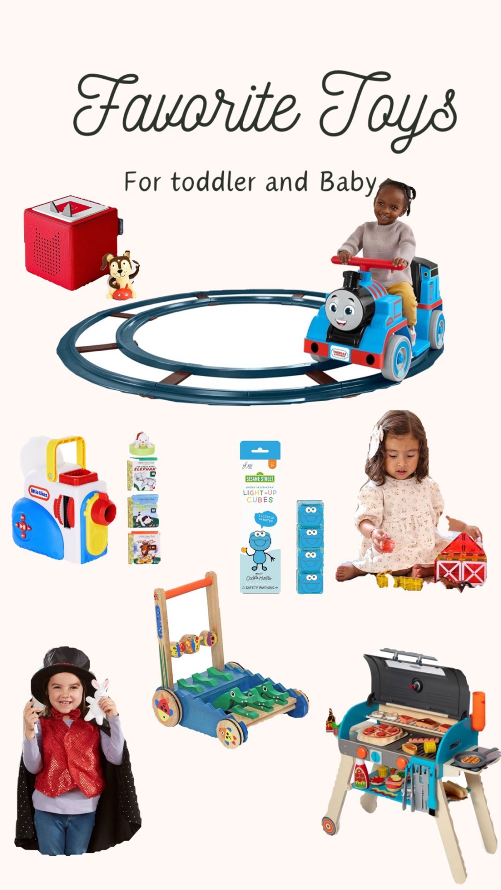 Favorite toys for toddler and&nbsp;baby